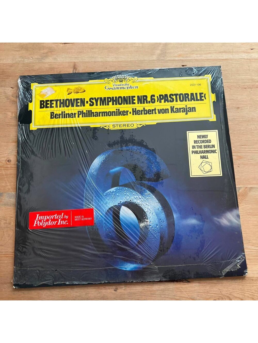 Herbert Von Karajan - Beethoven.Symphonie Nr.6 Pastorale 33rpm VG+ VR20
